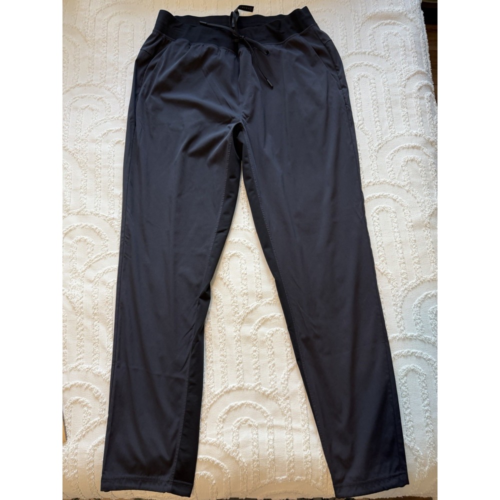 Lululemon On The Fly Jogger Men XL Gray Excellent Tapered Drawstring Activewear